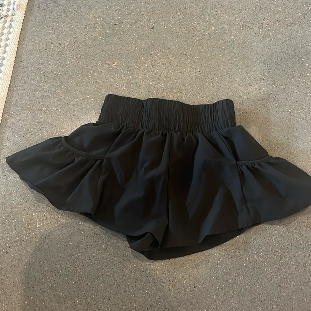 Black shorts from Dear Hannah in Dallas